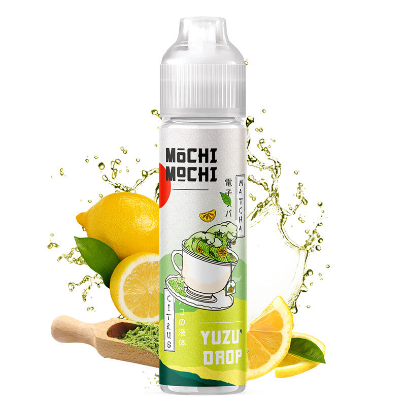 E-liquide Mochi Mochi by The Fuu - Yuzu' Drop 50ml (Thé matcha, Citron Yuzu)