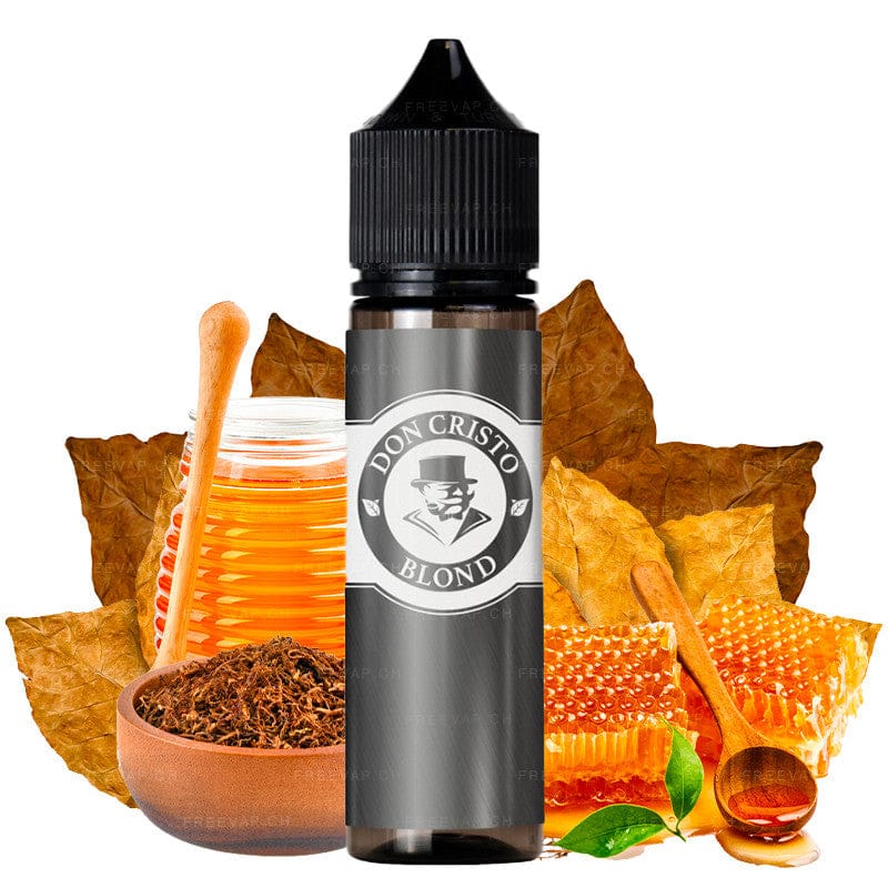 E-liquide Don Cristo Blond PGVG Labs 50ml (Tabac Cubain, Tabac blond, Miel)