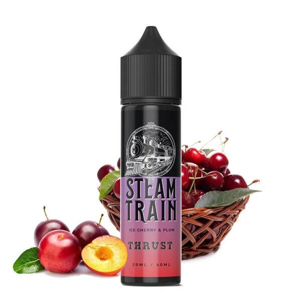 E-liquide Steam Train - Thrust longfill 60ml (Prune, Cerise, légèrement frais)