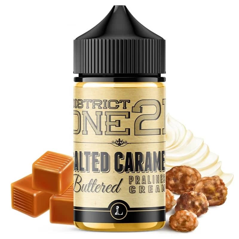 E-liquide Five Pawns Legacy Collections - District One21 50ml (Praline, Caramel, Crème)