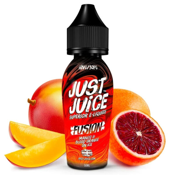 E-liquide Just Juice - Mango Blood Orange 50ml (Mangue, Orange sanguine)