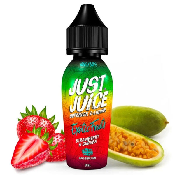 E-liquide Just Juice - Strawberry & Curuba 50ml (Fraise, Taxo)