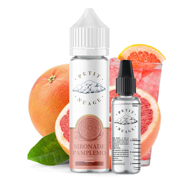 E-liquide Petit Nuage - Sironade Pamplemo 60ml (Limonade, Pamplemousse, Frais, Ice)
