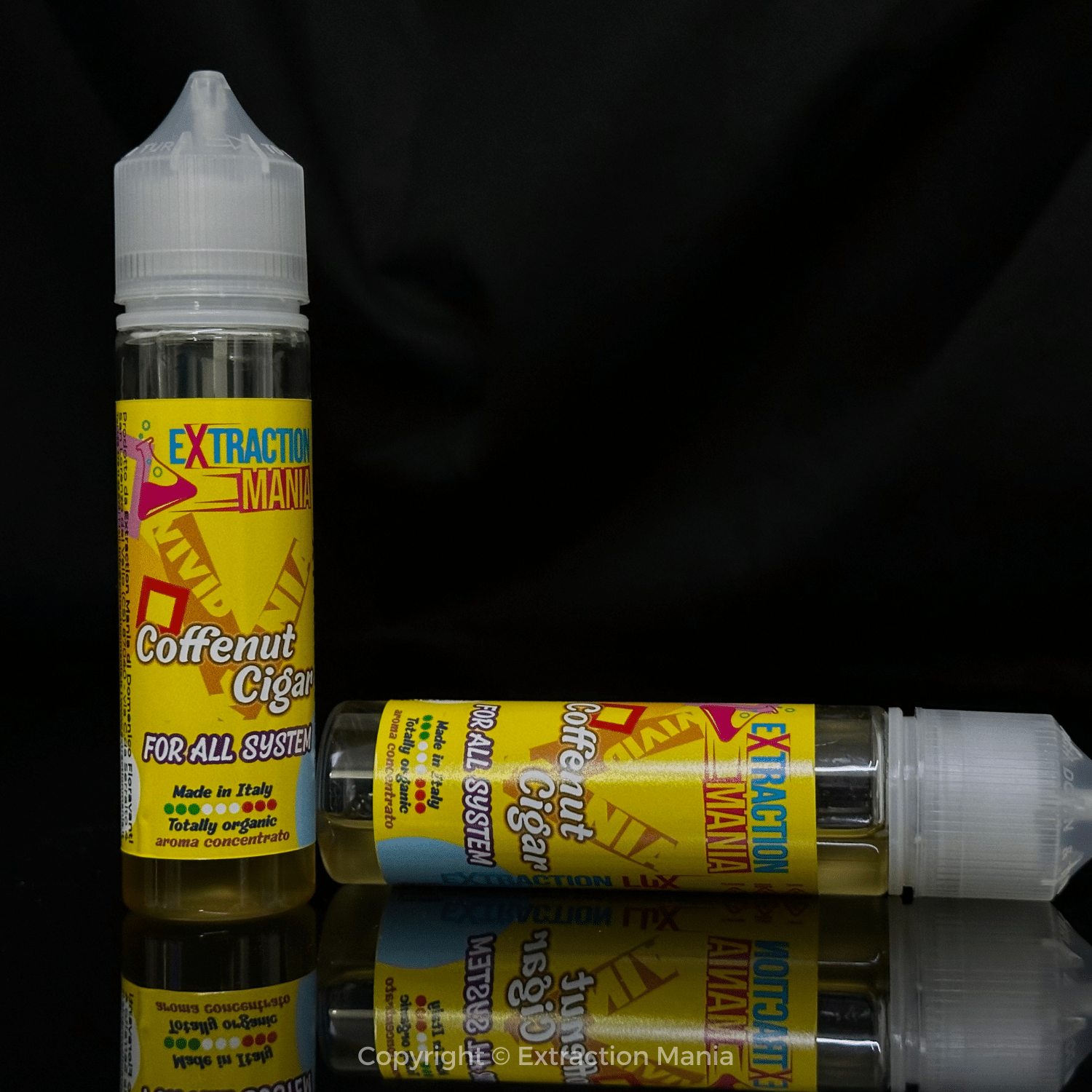 E-liquide Extraction Mania - Coffenut Cigar longfill 60ml (Tabac à cigare, Café, Cacahuètes)