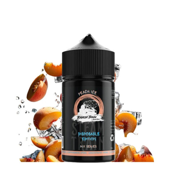 E-liquide Steam Train - Terror Train - Peach Ice longfill 75ml (Pêche, Frais, Ice)