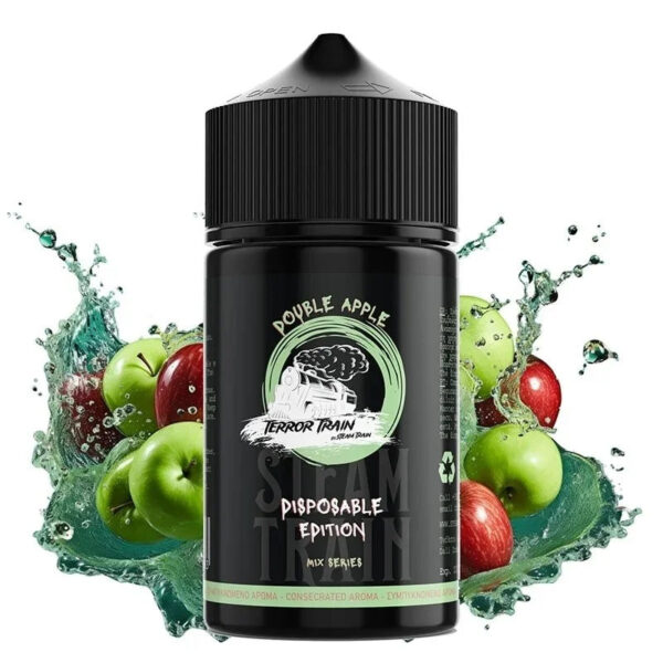 E-liquide Steam Train - Terror Train - Double Apple longfill 75ml (Pomme, Frais, Ice)