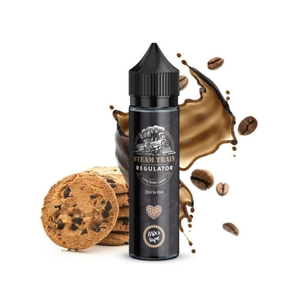 E-liquide Steam Train - Regulator longfill 60ml (Café, Cookies)