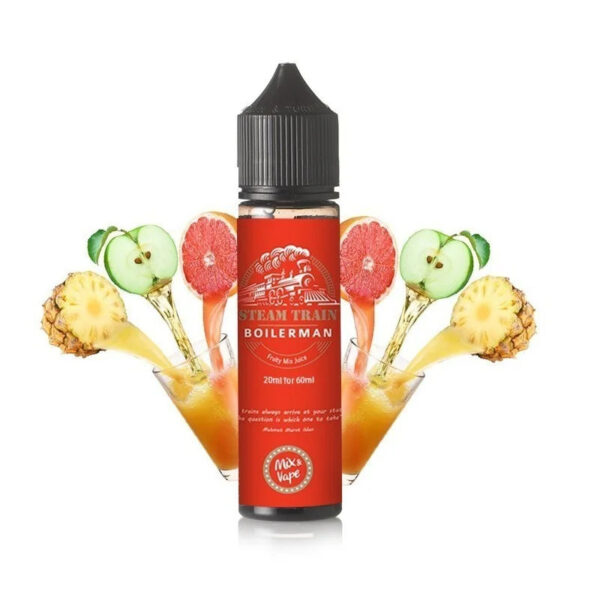 E-liquide Steam Train - Boilerman longfill 60ml (Cocktail tropical)