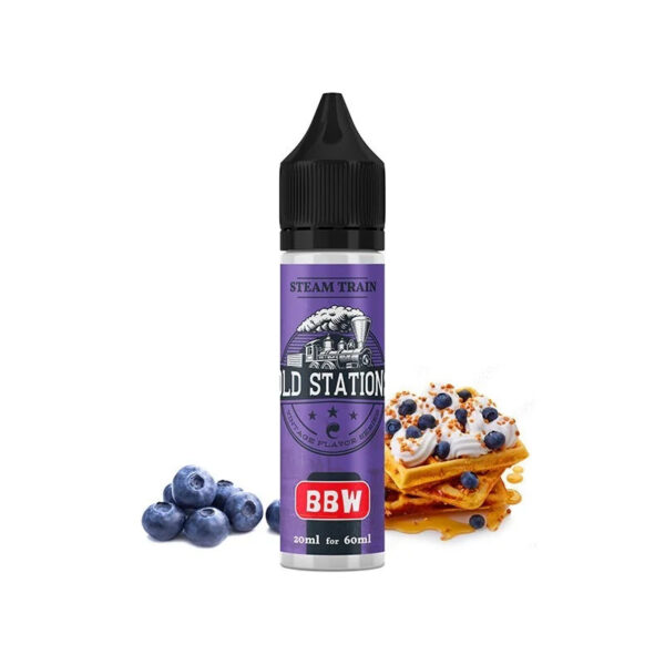 E-liquide Steam Train - BBW longfill 60ml (Gaufre, Myrtille)