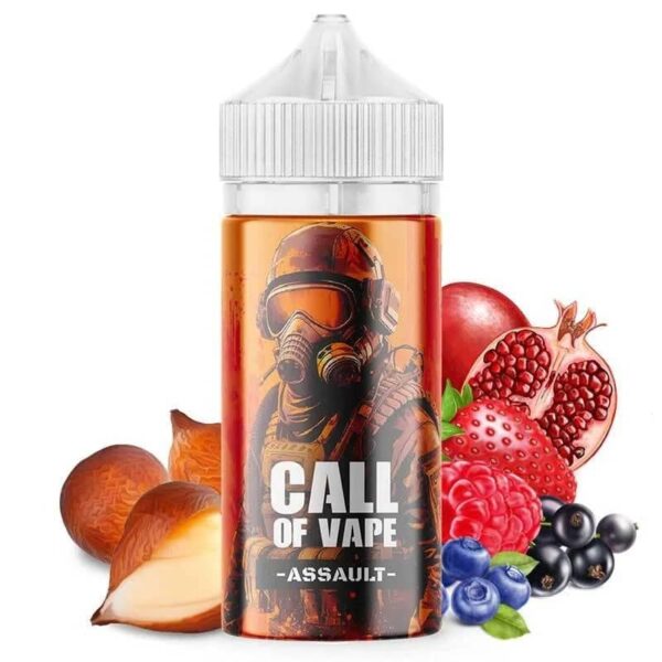 E-liquide Call Of Vape - Assault 100ml (Fruit du serpent, Fruits rouges, Grenade)