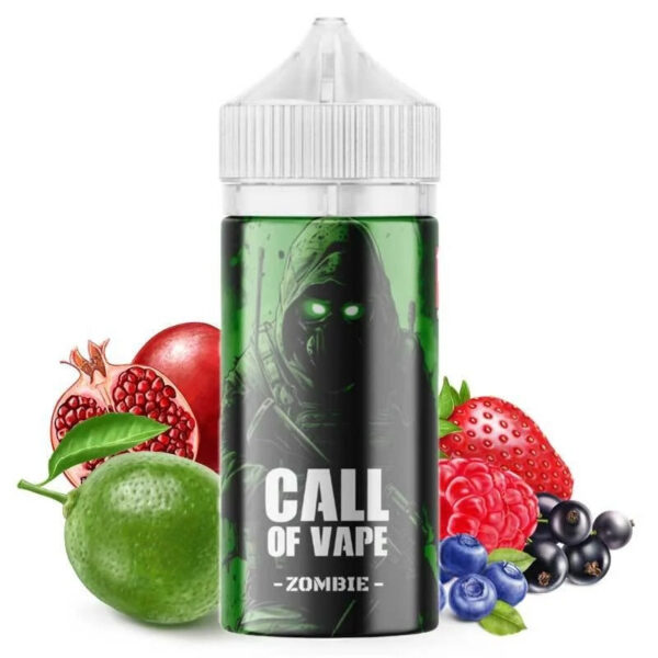 E-liquide Call Of Vape - Zombie 100ml (Citron vert, Grenade, Fruits rouges)