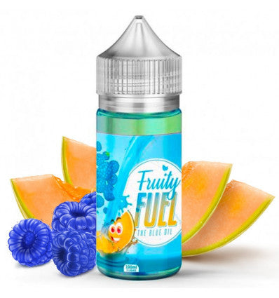 E-liquide Fruity Fuel - The Blue Oil shortfill 100ml (Framboise bleu, Melon)