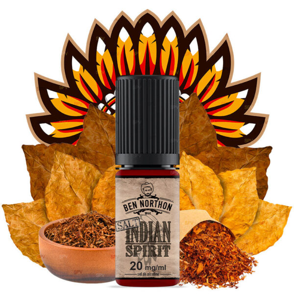 E-liquide Ben Northon - Indian Spirit 10ml - Sels de nicotine (Tabac blond)