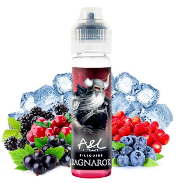 E-liquide Ultimate A&L - Ragnarok shortfill 50ml (Fruits rouges, Frais, Ice)