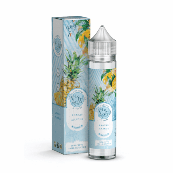 E-liquide Le Petit Verger - Ananas Mangue longfill 50ml (Ananas, Mangue, Frais, ice)