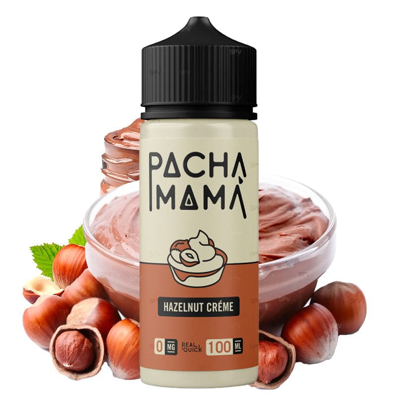 E-liquide Charlie's Chalk Dust - Pachamama Hazelnut Crème shortfill 100ml (Noisette, Crème)