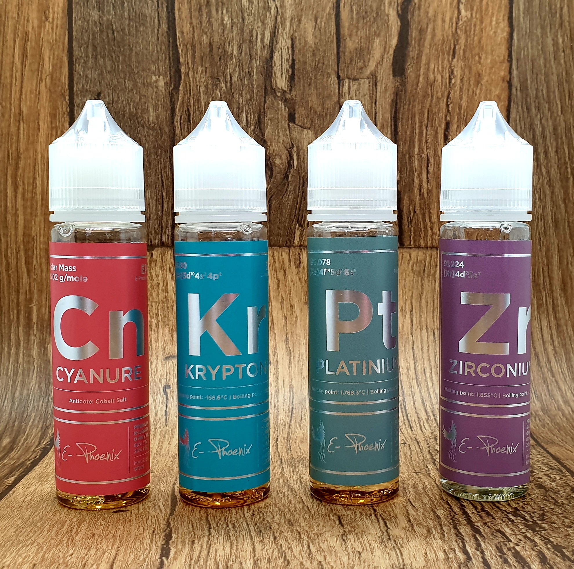 E-liquide E-Phoenix - Cyanure 50ml (Tabac à l'abricot légèrement vanillé) – Image 3