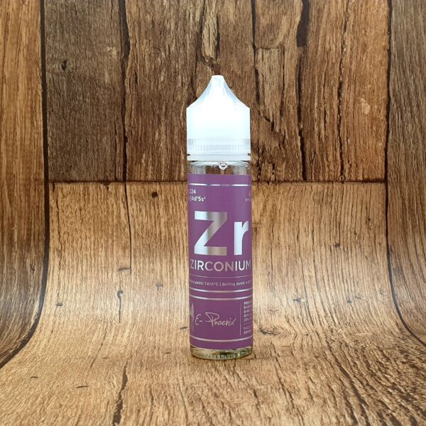 E-liquide E-Phoenix - Zirconium 50ml (Bonbons acidulés à la fraise, Raisin, Kiwi)