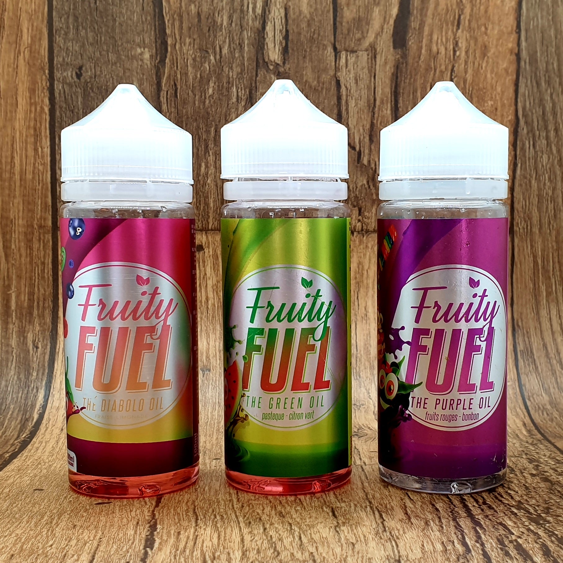 E-liquide Fruity Fuel - The Purple Oil 100ml (Bonbon, Fruits rouges) – Image 3