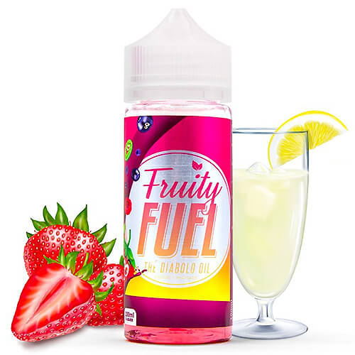 E-liquide Fruity Fuel - The Diabolo Oil 100ml (Limonade, Fraise)