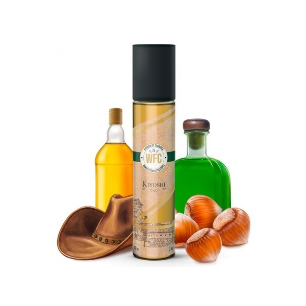 E-liquide WFC - Kiyoshi 60ml (Tabac, Absinthe, Noisette, Whisky japonais)