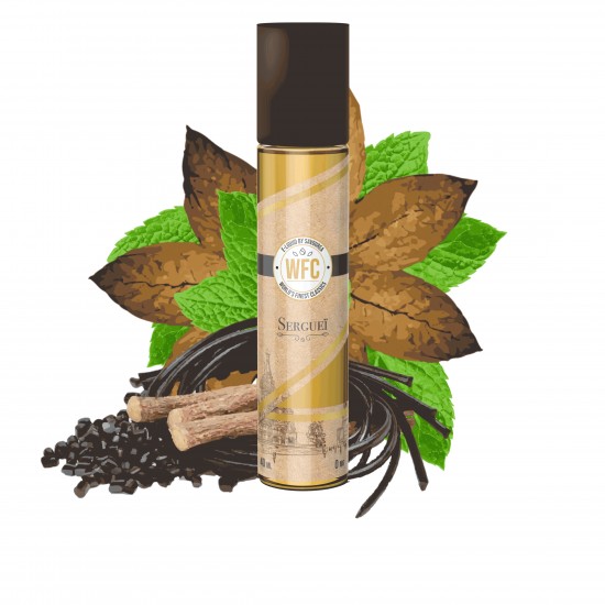 E-liquide WFC- Sergueï 60ml (Tabac, Menthe, Réglisse)