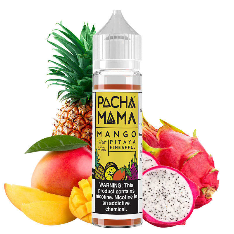 E-liquide Charlie's Chalk Dust - Pachamama Mango Pitaya Pineapple 50ml (Mangue, Fruit du dragon, Ananas)